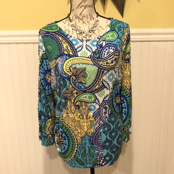 CHICO’S Abstract Tunic - Picture 1 of 10